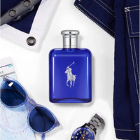 Ralph Lauren Polo Blue Parfum Colonia Hombre Acuático y Fresco con Cítricos, Romero y Vetiver Fragancia Intensa