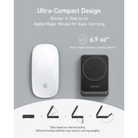 Anker MagGo Estación de carga 3 en 1 para iPhone 17, compatible MagSafe, Qi2 certificado, Apple Watch, AirPods y más