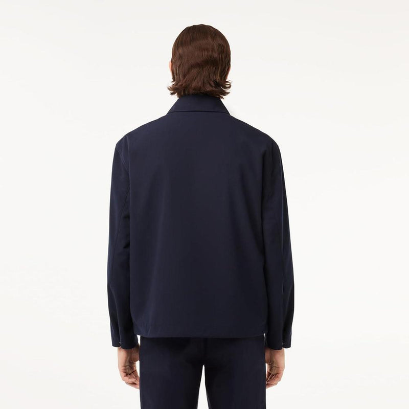 Chaqueta Parka Ligera Lacoste para Hombre con Bolsillos y Cocodrilo Bordado en el Pecho