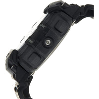 Casio Reloj de cuarzo resistente al barro con correa de resina y cuerpo de acero inoxidable, modelo TRT-110H-1AVCF