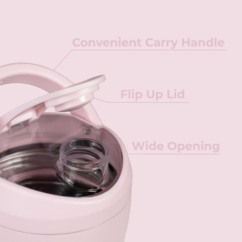HydroJug Coctelera de acero inoxidable, aislada y a prueba de fugas, sin BPA para fitness, deportes y uso diario