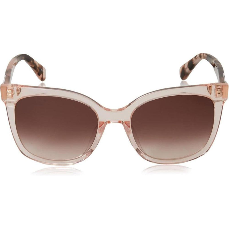 Gafas de sol cuadradas Kiya para mujer de Kate Spade, diseño en melocotón con protección UV 100%