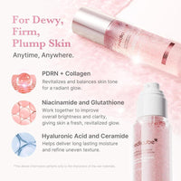 Medicube Pink Pdrn Suero Glow Jelly Mist Textura Dual 100ml