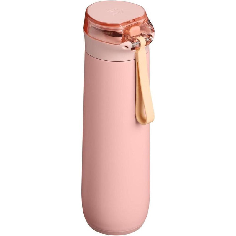 STANLEY Flowstate - Botella de agua a prueba de fugas con correa, tapa de bloqueo, acero inoxidable sin BPA