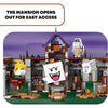 LEGO Super Mario King Boo's Haunted Mansion - Juguete de construcción interactivo de Halloween para niños con 4 minifiguras