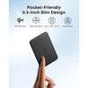 Anker Banco de energía nano, batería magnética ultradelgada de 5000 mAh, 15 W Max Ultra Rápido Cargador portátil MagSafe