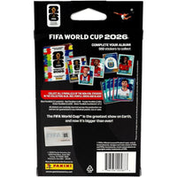 Caja colgante del Mundial de Fútbol 2026 de Panini para coleccionistas y aficionados al fútbol