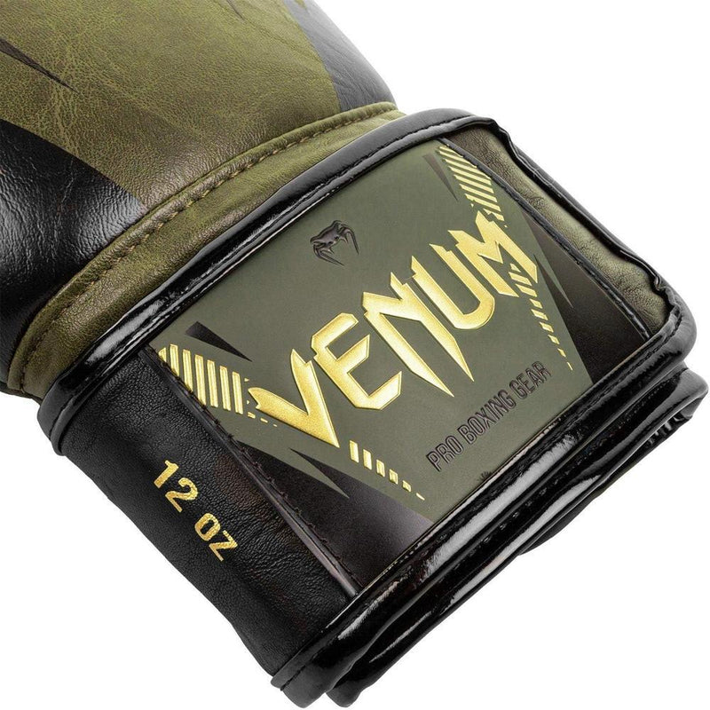 Guantes de boxeo Venum Impact, ideales para entrenamiento con espuma de triple densidad y cierre de velcro para ajuste cómodo