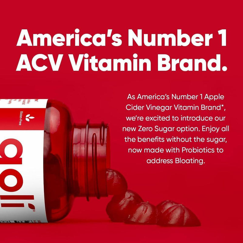 Goli Gummies: Vinagre de Manzana sin Azúcar con Vitamina B12 y Probióticos - Veganas, Keto y Sin Gluten
