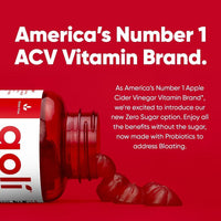 Goli Gummies: Vinagre de Manzana sin Azúcar con Vitamina B12 y Probióticos - Veganas, Keto y Sin Gluten