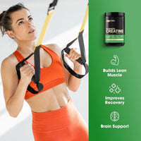 Optimum Nutrition Creatina Micronizada Monohidratada en Polvo, Sin Sabor, para Crecimiento y Energía Muscular, 120 Porciones