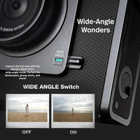 Fujifilm Instax Wide Evo Hybrid Instant Camera Bundle con funda, tarjeta de 32GB y más accesorios