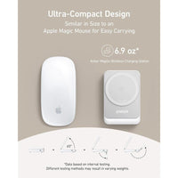 Anker MagGo Estación de Carga Inalámbrica 3 en 1 para iPhone, compatible con MagSafe, cargador plegable 15W Qi2, AirPods, Apple Watch