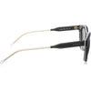 Tommy Hilfiger Gafas de sol unisex para adultos TH1352/S, diseño rectangular con marco de plástico negro mate completo