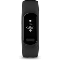 Garmin vívosmart 5 rastreador de fitness con batería de larga duración y diseño simple en color negro