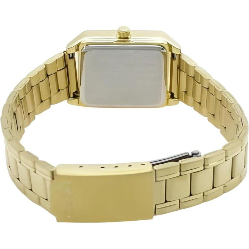 Reloj de Mujer Casio modelo LTP-V007G-9E en color dorado con batería CR2032 incluida, diseño elegante y moderno