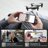 DEERC D20 - Mini dron con cámara HD 720P y control remoto, con funciones avanzadas, seguro y perfecto como regalo infantil