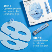Mascarilla Coreana Dr.Jart+ Cryo Rubber Con Ampolla Sérum Enfría E Hidrata