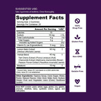 Suplemento Goli para Dormir, Gummy Melatonina Extra Fuerte 10mg - Vegano, Sin Gluten, No Transgénico, Sin Gelatina, 50 unidades