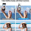 Monitor Selfie Vlog Inalámbrico para iPhone y Android, Compatible con Duplicación de Pantalla Vlogging
