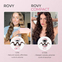 TYMO ROVY Rizador de pelo iónico con 3 barriles de cerámica, doble voltaje, antiquemaduras, fácil para crear ondas de playa