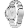 Citizen Reloj Eco-Drive Spider Man para hombre, diseño en acero inoxidable y arte de Spider Man, modelo BM7610-52W