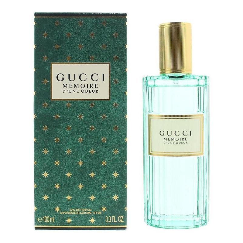 Gucci Memoire Dune Odeur Edp Spray Unisex, fragancia frutada con notas de jazmín, vainilla y cedro