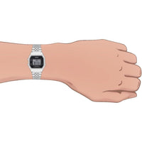 Reloj Digital Retro Casio para Dama en Color Plateado, Modelo LA-680WA-1DF