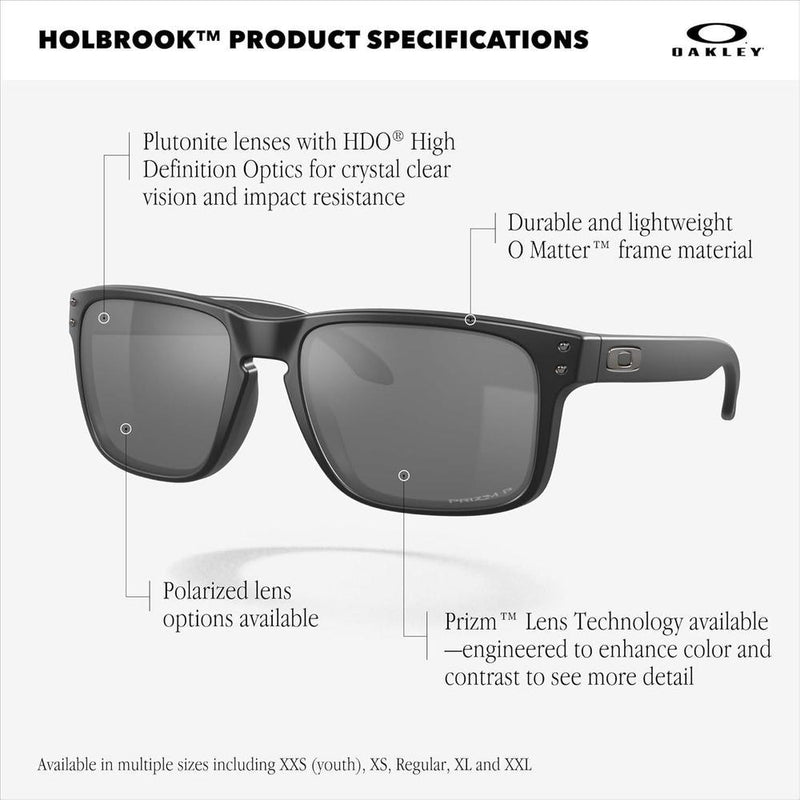 Oakley Unisex Kids Oj9014 Holbrook Xxs Rectangular Sunglasses
