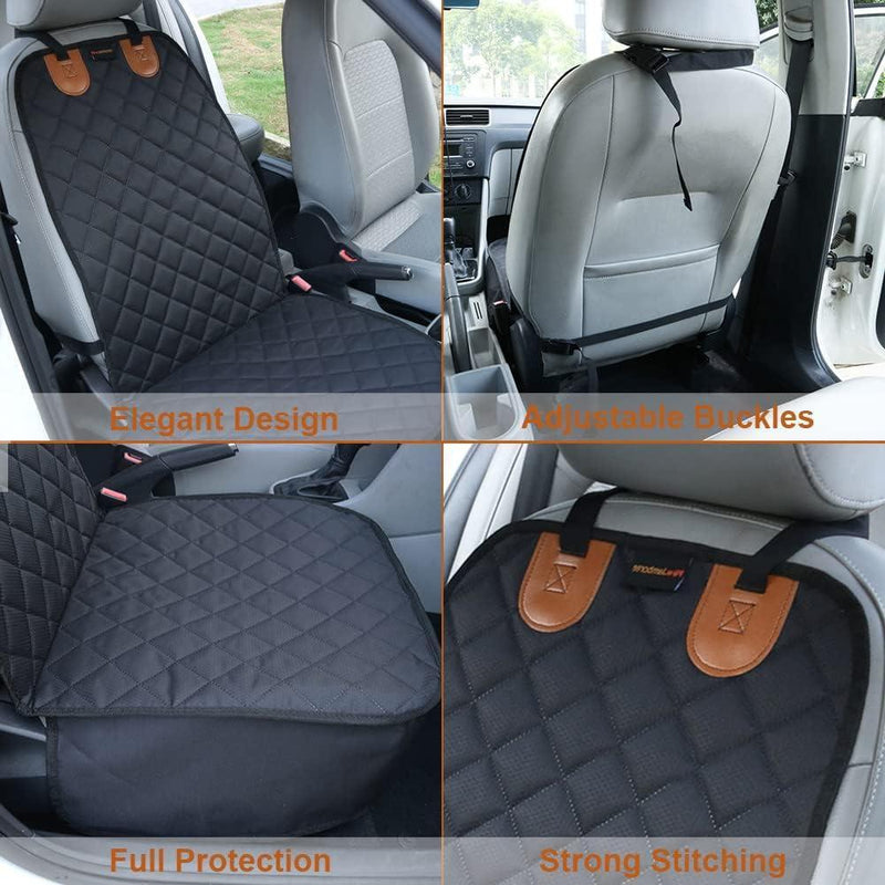 Fundas de Asiento de Automóvil Paw Jamboree para Perros, Antideslizantes y A Prueba de Arañazos