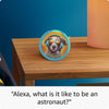 Amazon Echo Pop Kids último modelo, diseñado para niños con control parental, incluye 6 meses de Amazon Kids+