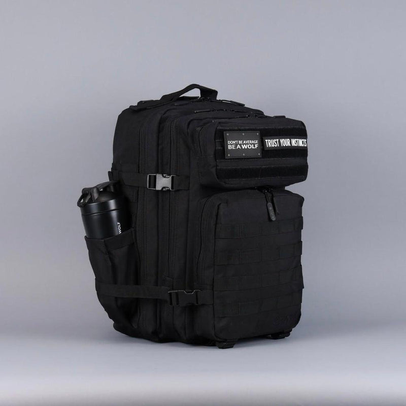 WOLFpak Mochila táctica de negro alfa 45L para acampada y senderismo