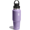 Botella de viaje Hydro Flask con tapa flexible. Mantiene bebidas frías hasta 24 horas y es compatible con portavasos