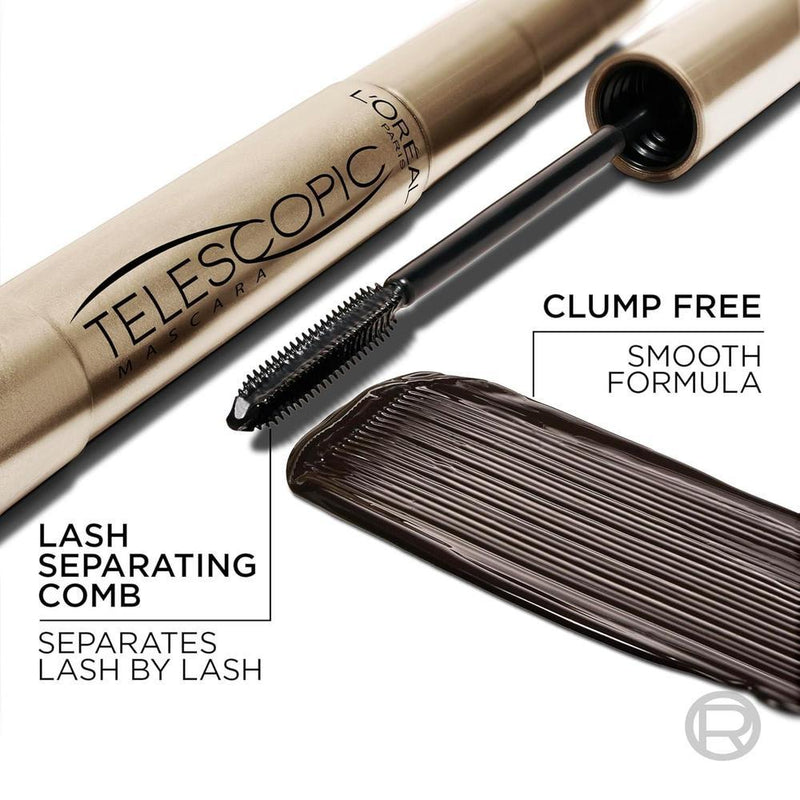 Telescopic Original Máscara de Pestañas Alargadora Blackest Black 8ml