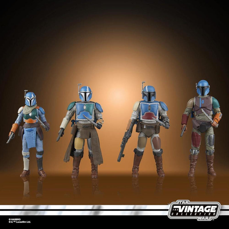 Set de figuras Mandalorian Shriek-Hawk The Vintage Collection inspirado en Star Wars con accesorios