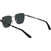 Gafas de sol Calvin Klein Ck25100s de diseño cuadrado con marco metálico