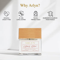 ARLYN May Rose Eau de Parfum - Perfume EDP para mujer, aroma duradero y vegano, sin sulfatos ni parabenos, no probado en animales