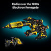 LEGO Icons Blacktron Renegade, set de construcción para adultos, bloques coleccionables, idea de regalo para fanáticos