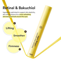 Suero Para Ojos Abib Con Retinal 15ml Cafeína Y Rodillo