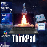 Lenovo ThinkPad E16 G2 Laptop, Intel 16-Core Ultra 7, 64GB RAM, 2TB SSD, LED Keyboard, WiFi 6E