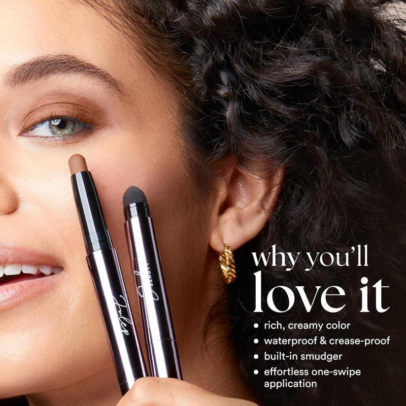 Sombra De Ojos Julep 101 Resistente Al Agua Neutra Mate Con Difuminador Integrado