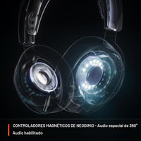 SteelSeries Arctis Nova Pro Wireless - Auriculares Gaming Multisistema de Alta Fidelidad con Cancelación de Ruido