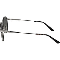 Lentes de sol Calvin Klein CK25101S con diseño redondo y marco de metal, incluyendo almohadillas nasales ajustables para mayor comodidad