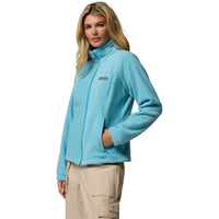 Chaqueta de cremallera completa Columbia Benton Springs para mujer, tejido polar para máxima calidez, ajuste clásico y moderna