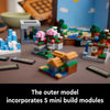 Set constructivo LEGO Minecraft 15 aniversario, incl. figuras y biomas del juego. Construye y exhibe. Ideal para adultos
