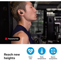 Auriculares Sennheiser Momentum Sport Con ANC Adaptativo, Rastreador Fitness, Ajuste Seguro, Batería Larga Duración