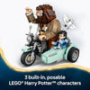 LEGO Harry Potter Hagrid y Harry, Juguete de construcción de motocicleta para niños y fanáticos, ideal para regalo