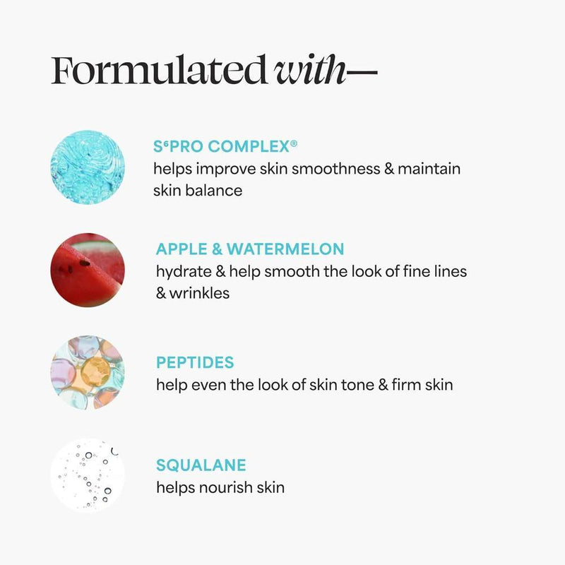 TULA Skin Care Crema Hidratante Día Y Noche 24-7 Con Extractos De Sandía Y Manzana