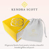 Kendra Scott Elisa - Collar con dije para mujer, joyería de moda chapado en oro