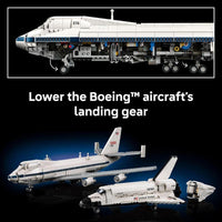 LEGO Icons Shuttle Carrier Aircraft - Juego de aviones para adultos, modelo de nave espacial, decoración y regalo